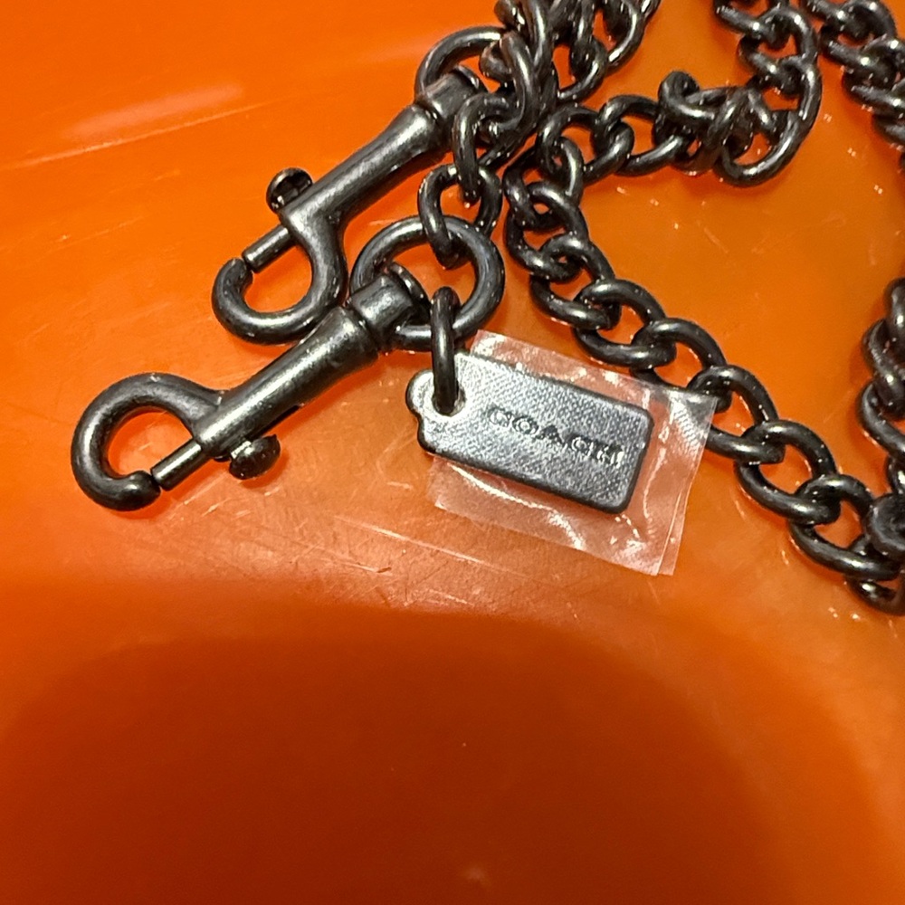 Coach Metallic Chain